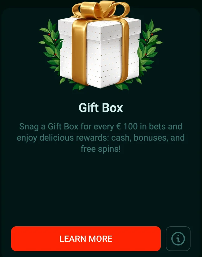 Gift bonus from Pinko
